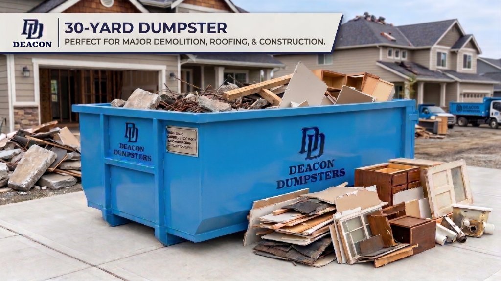 30 Yard Dumpster dumpster rental in Greenville SC